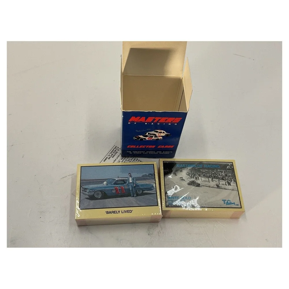 Masters of Racing Collector Cards 1990 Vintage Set‎
